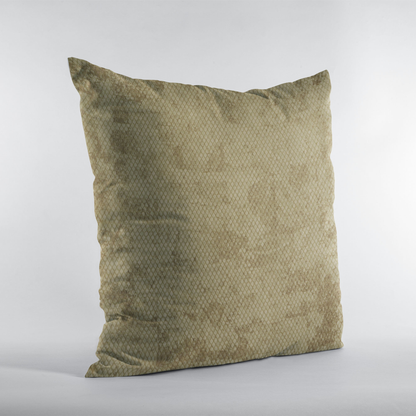 Plutus Vintage Gold Hidden Map Diamond Luxury Throw Pillow