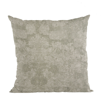 Plutus Platinum Hidden Map Diamond Luxury Throw Pillow