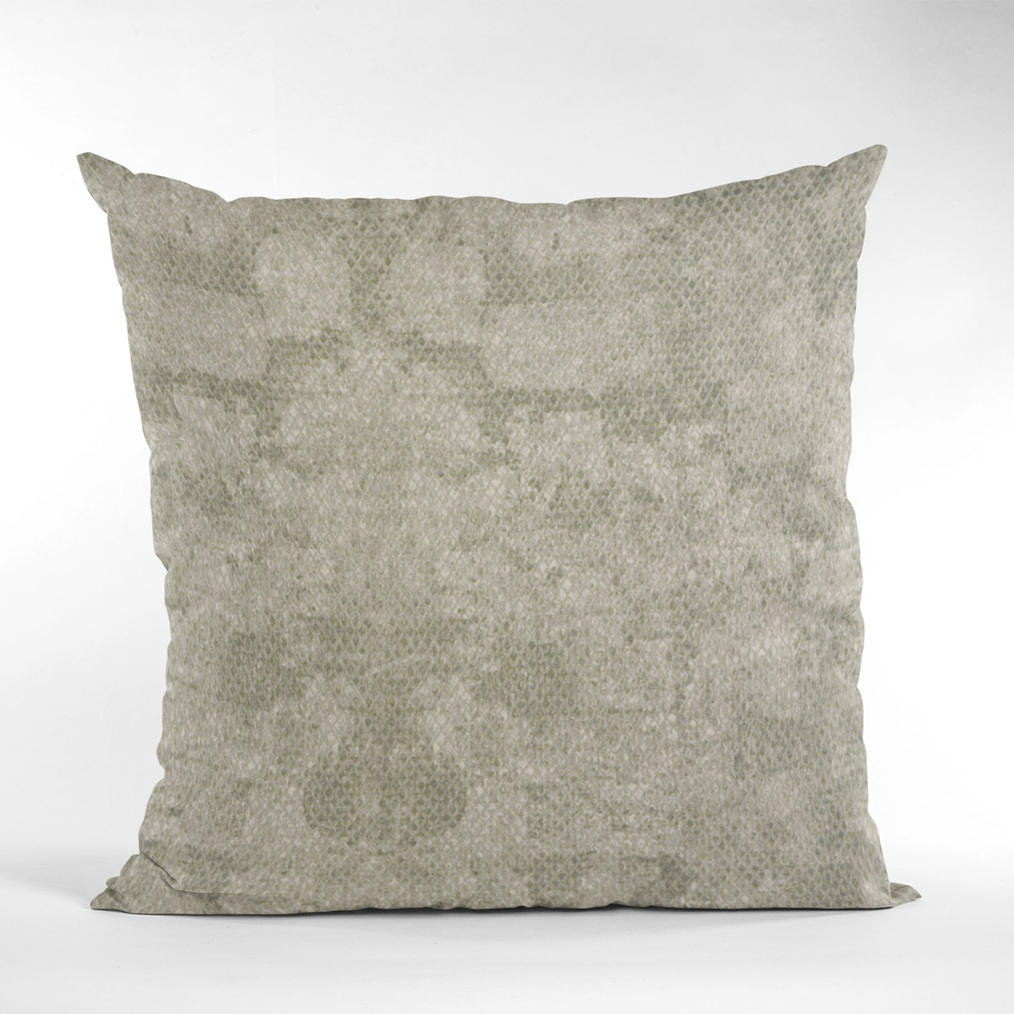 Plutus Platinum Hidden Map Diamond Luxury Throw Pillow