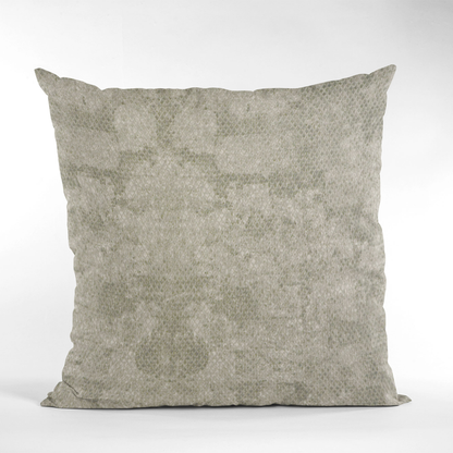 Plutus Platinum Hidden Map Diamond Luxury Throw Pillow
