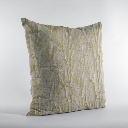 Plutus Golden Yarns Twig Pattern Luxury Throw Pillow