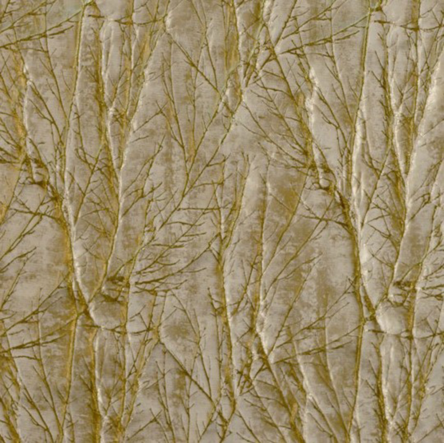 Plutus Golden Yarns Twig Pattern Luxury Throw Pillow