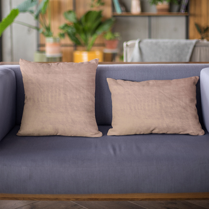 Plutus Blush Lux Velvet Luxury Throw Pillow