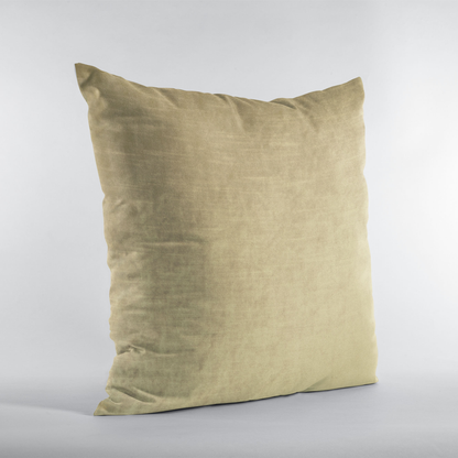 Plutus Oyster Lux Velvet Luxury Throw Pillow