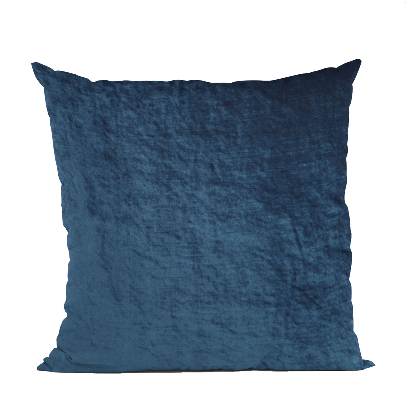Plutus Navy Lux Velvet Luxury Throw Pillow