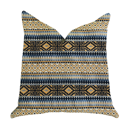 Plutus Daphne Diamante Textured Luxury Throw Pillow