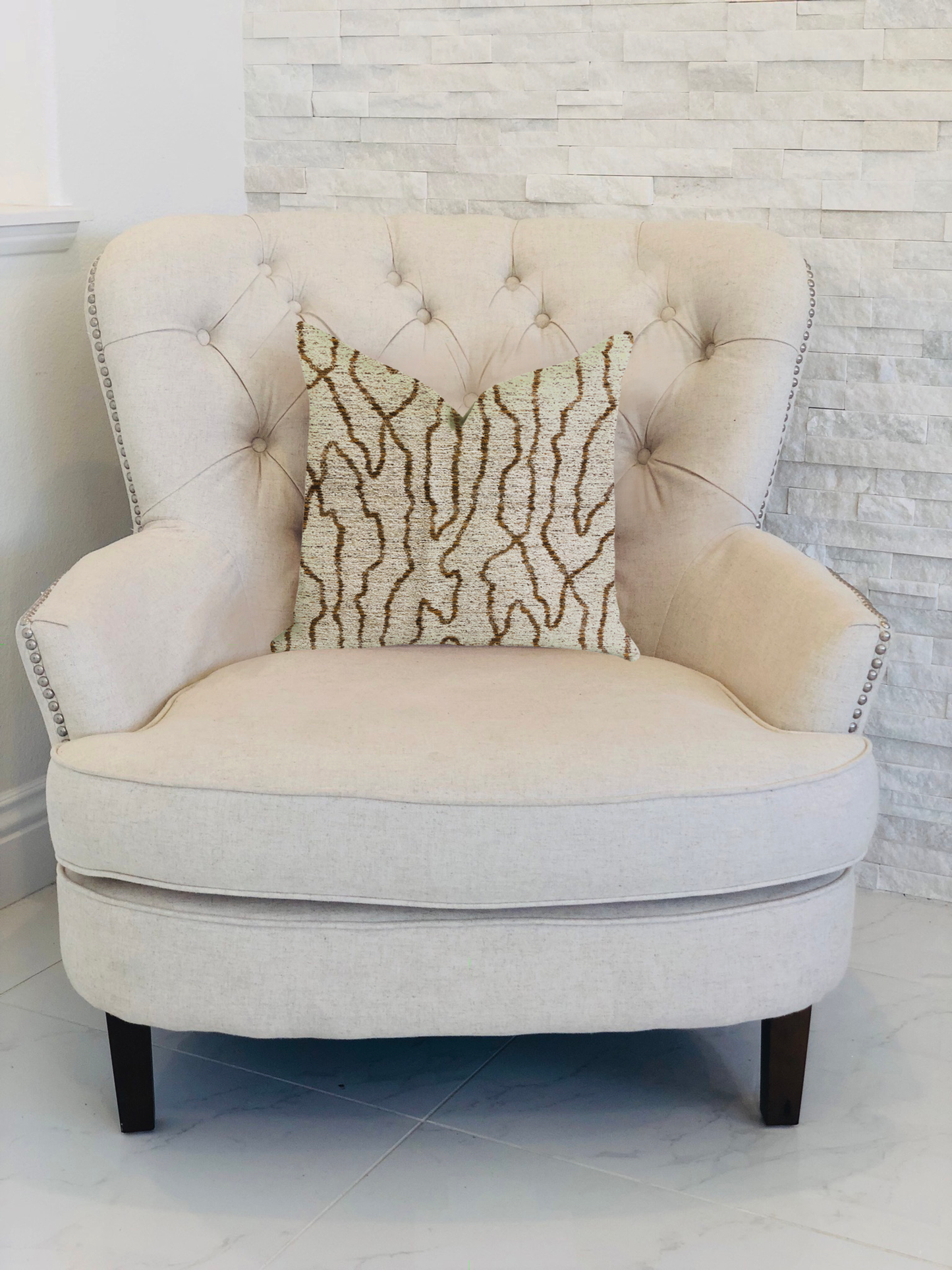 Plutus Buttercup Harlow Luxury Throw Pillow