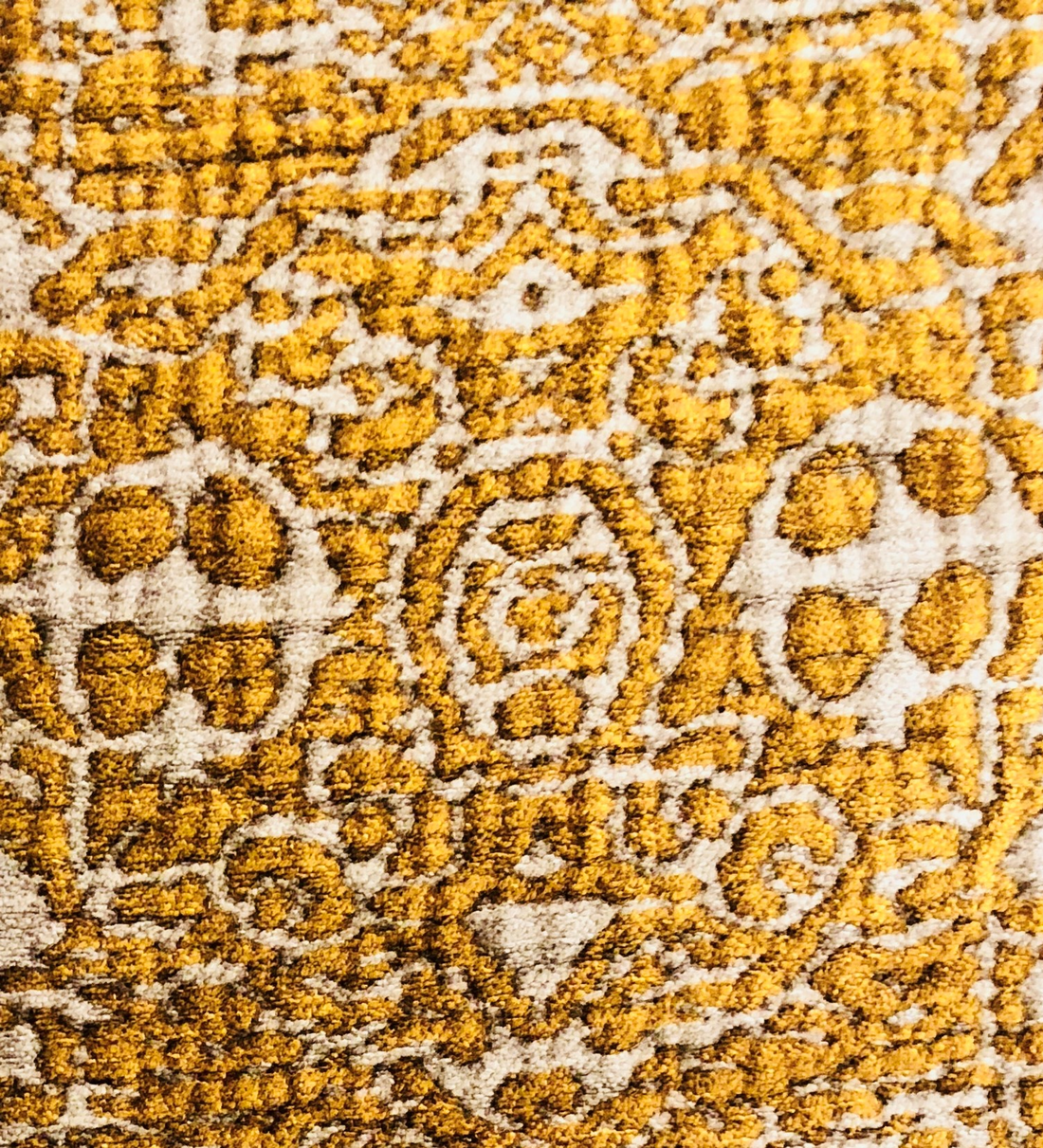 Plutus Golden Cosmo Textured Luxury Throw Pillow