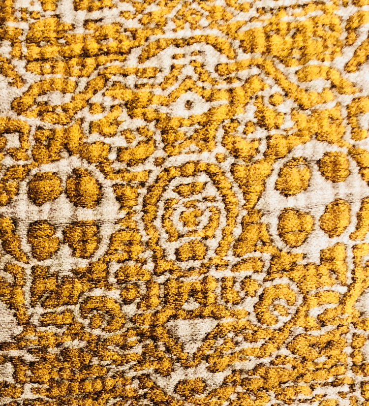 Plutus Golden Cosmo Textured Luxury Throw Pillow