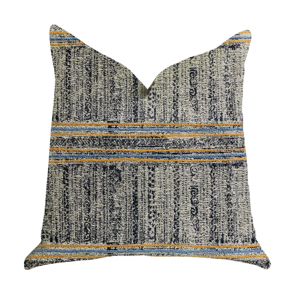 Plutus Promenade Way Textured Luxury Throw Pillow