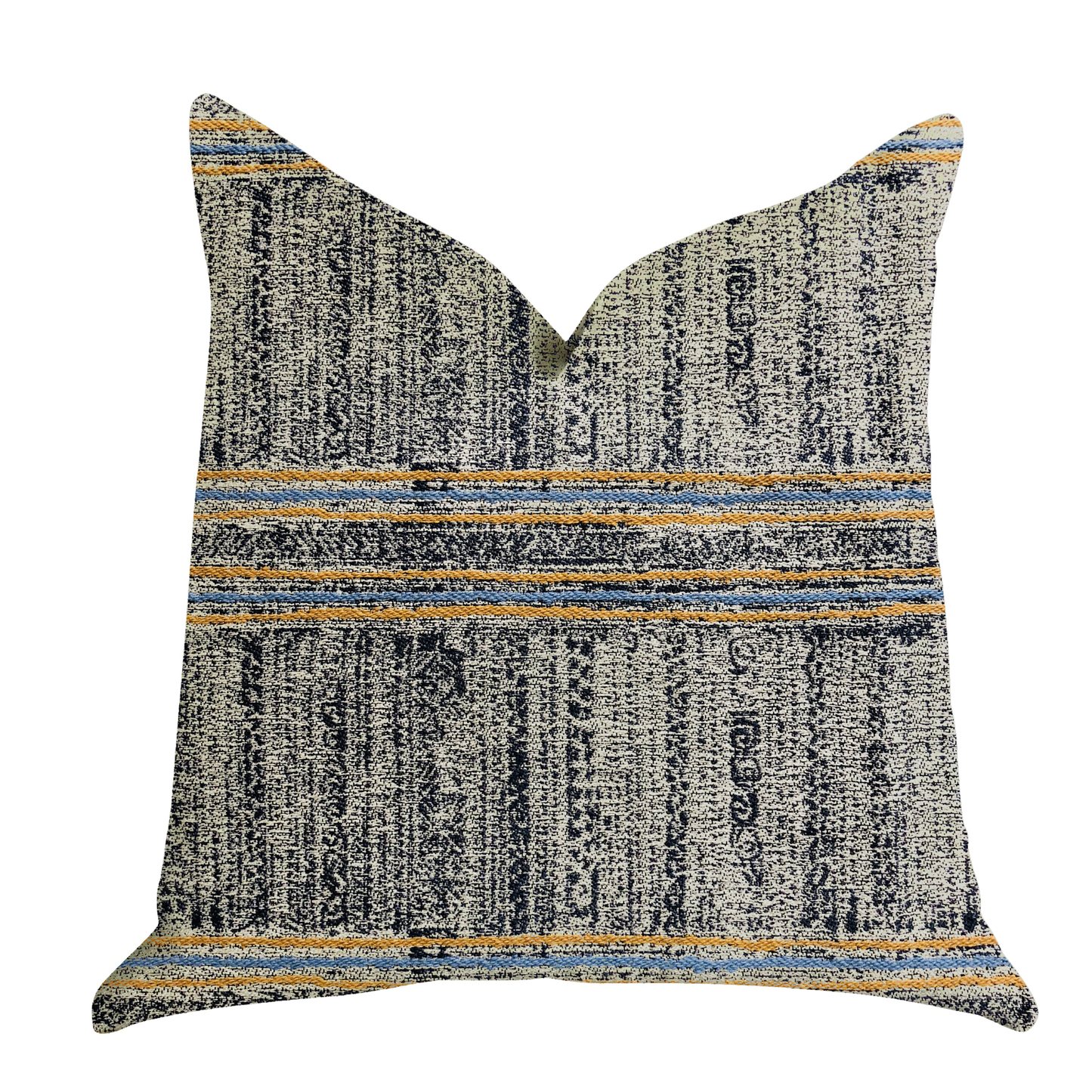 Plutus Promenade Way Textured Luxury Throw Pillow