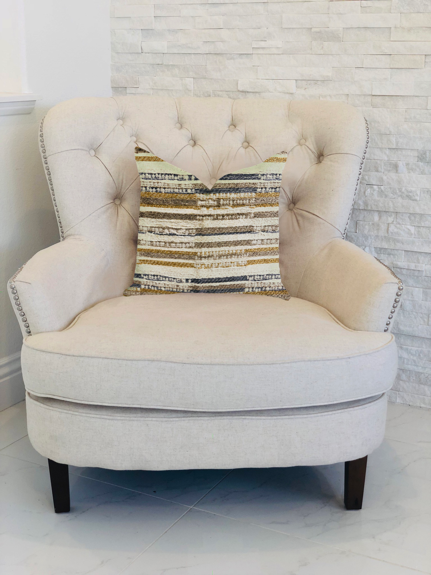 Plutus Lombardi Lane Luxury Throw Pillow