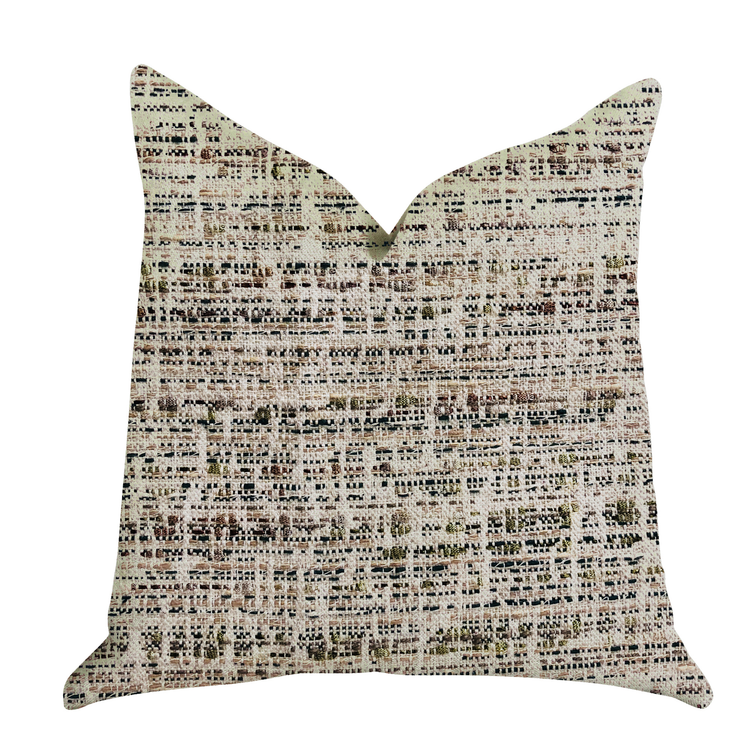 Plutus Secret Sandbox Multicolor Luxury Throw Pillow