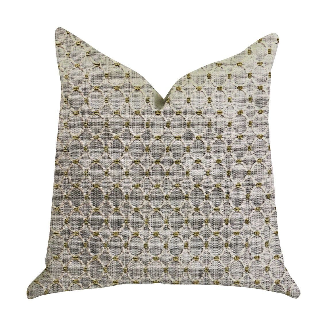 Plutus Circular Ringed Luxury Throw Pillow