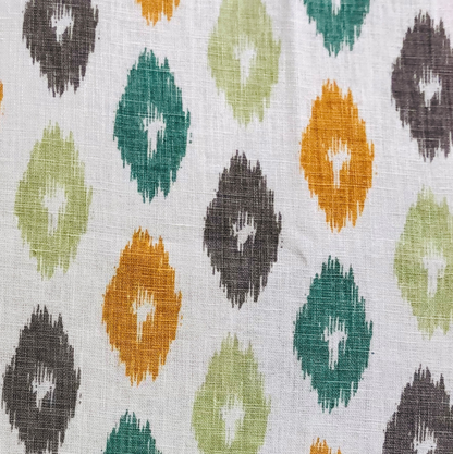 Plutus Wild Ingrid Ikat Multi Color Luxury Throw Pillow