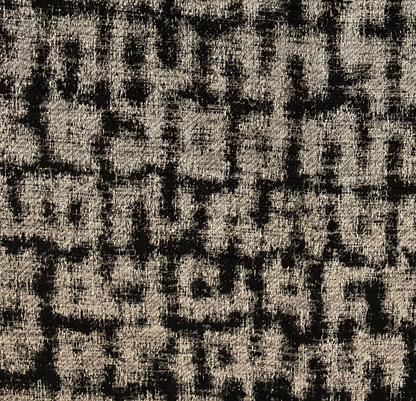 Plutus Modish Millie Luxury Throw Pillow in Black and Beige