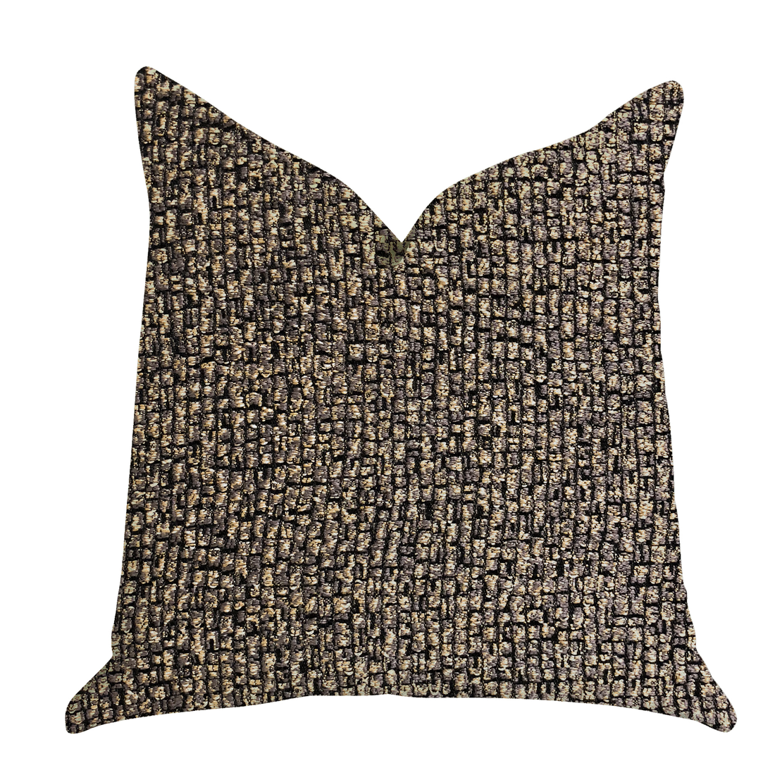 Plutus Chameleon Bronze and Gold Tone Luxury Throw Pillow