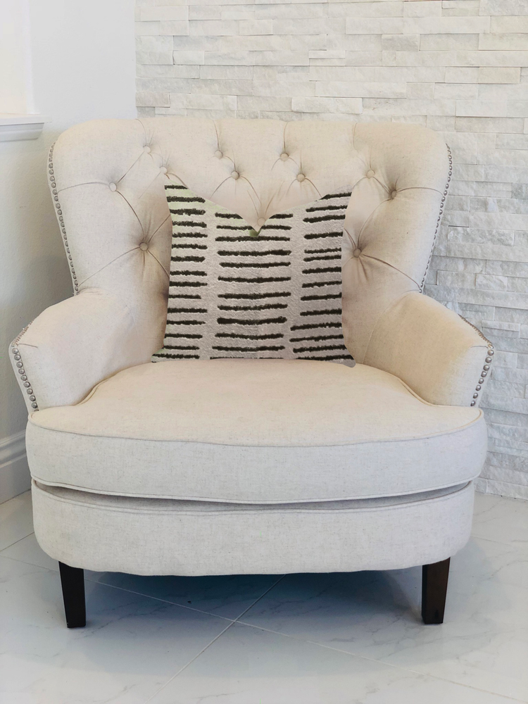 Plutus Poetry Lounge Luxury Throw Pillow