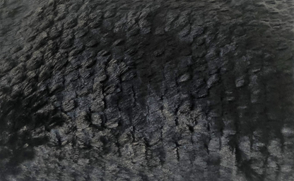 Plutus Black Mink Faux Fur Luxury Throw