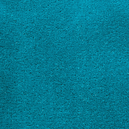 Plutus Aquamarine Velvet Turquoise Luxury Throw Pillow