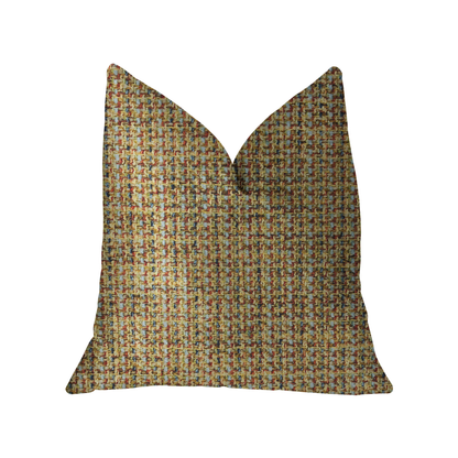 Plutus Desert Caravan Multicolor Luxury Throw Pillow