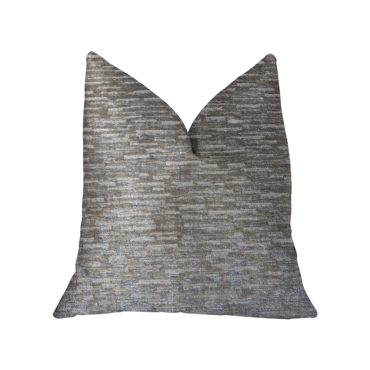 Plutus Montage Beige Luxury Throw Pillow