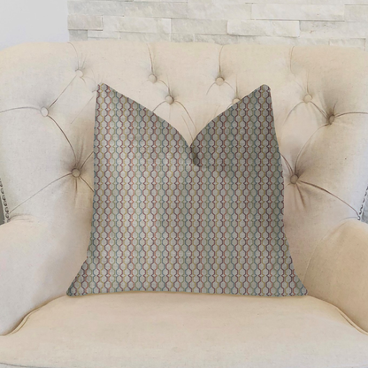 Plutus Jazzy Straw Multicolor Luxury Throw Pillow