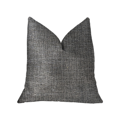 Plutus Dolphin Gray Luxury Throw Pillow