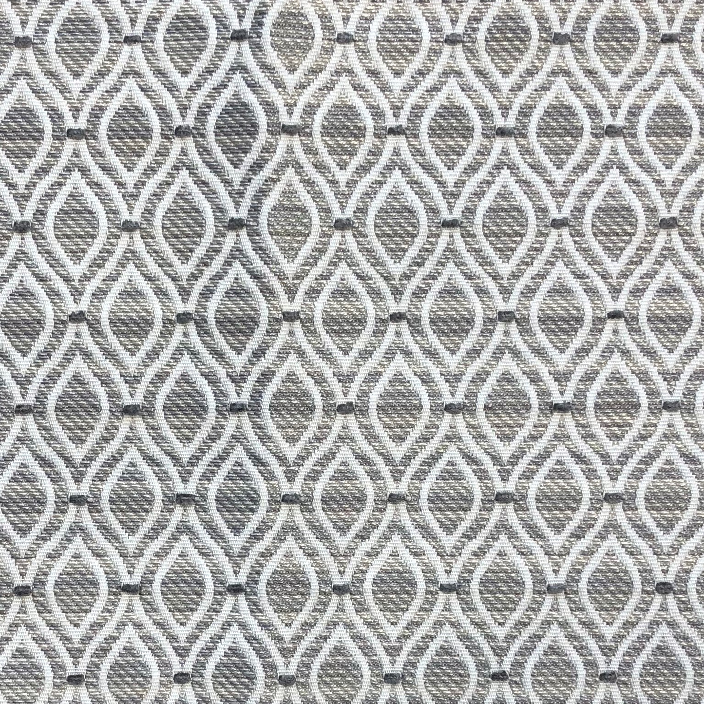 Plutus Deluxe Rockland Beige and Silver Luxury Throw Pillow