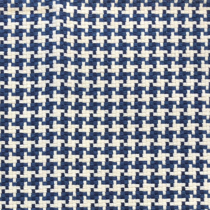 Plutus Mezmerize Blue, Beige and Black Luxury Throw Pillow
