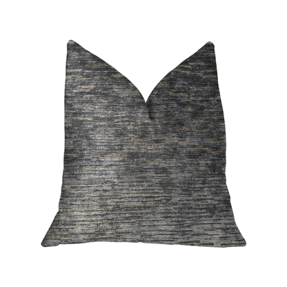 Plutus Lavish Touch Blue Luxury Throw Pillow