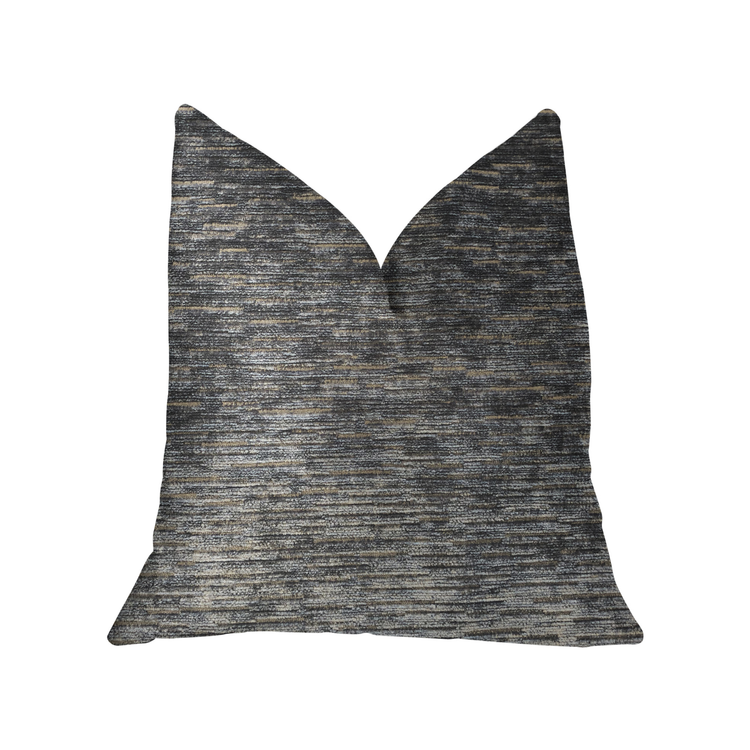 Plutus Lavish Touch Blue Luxury Throw Pillow
