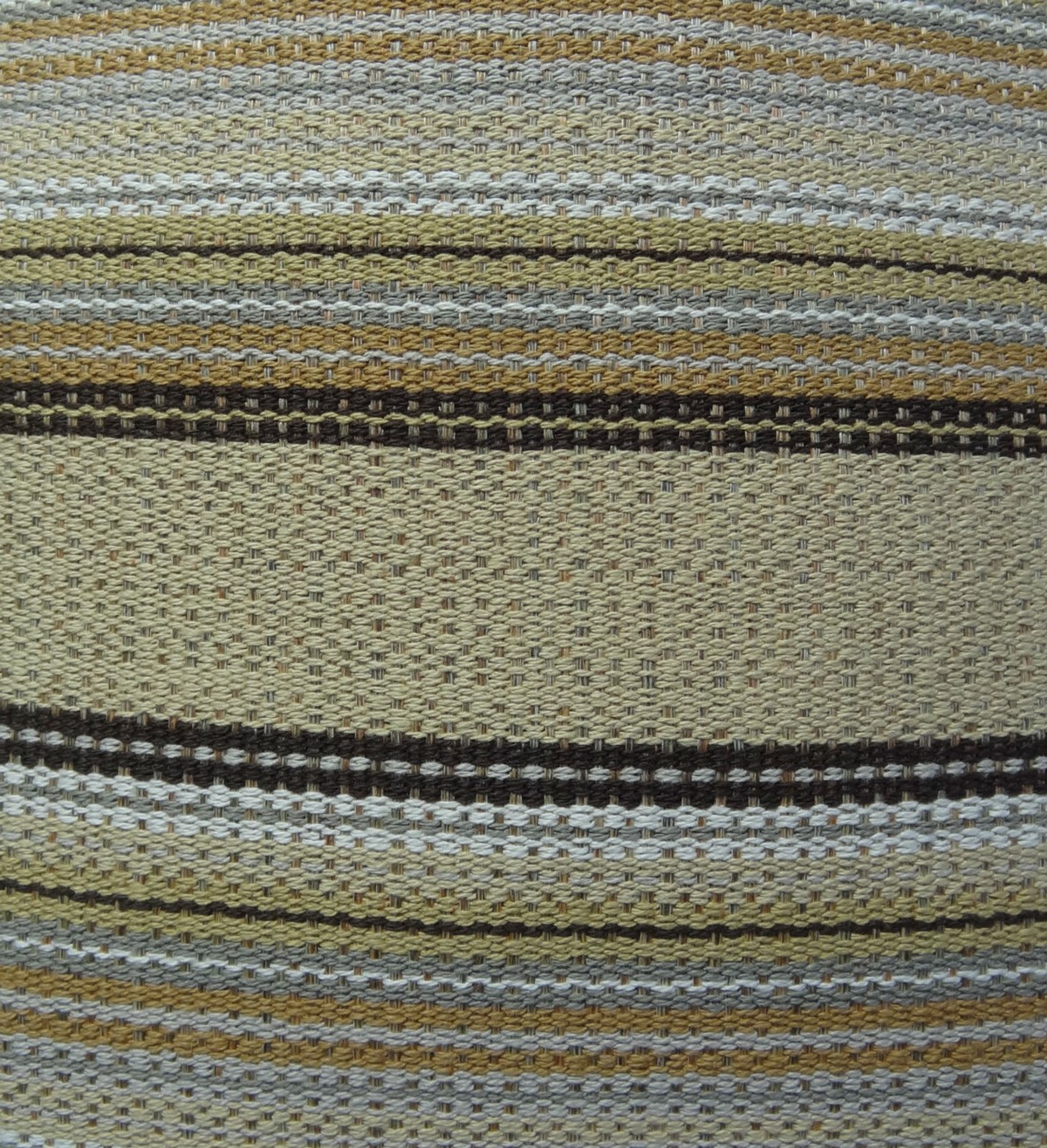 Plutus Lexington Park Taupe and Brown Handmade Luxury Pillow