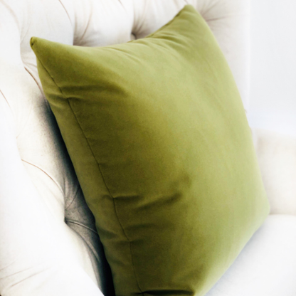 Plutus Pistachio Love Green Handmade Luxury Pillow