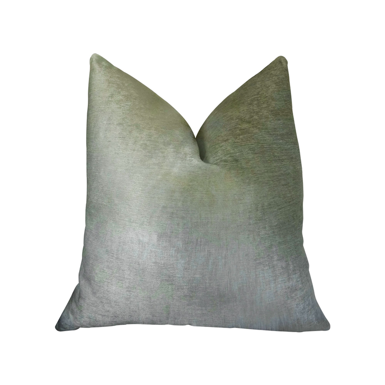 Plutus Arctic Fox White Ivory Faux Fur Throw Pillow