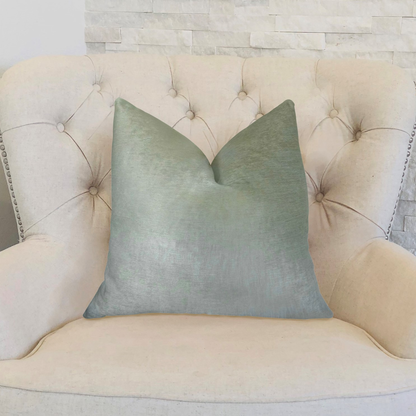 Plutus Arctic Fox White Ivory Faux Fur Throw Pillow