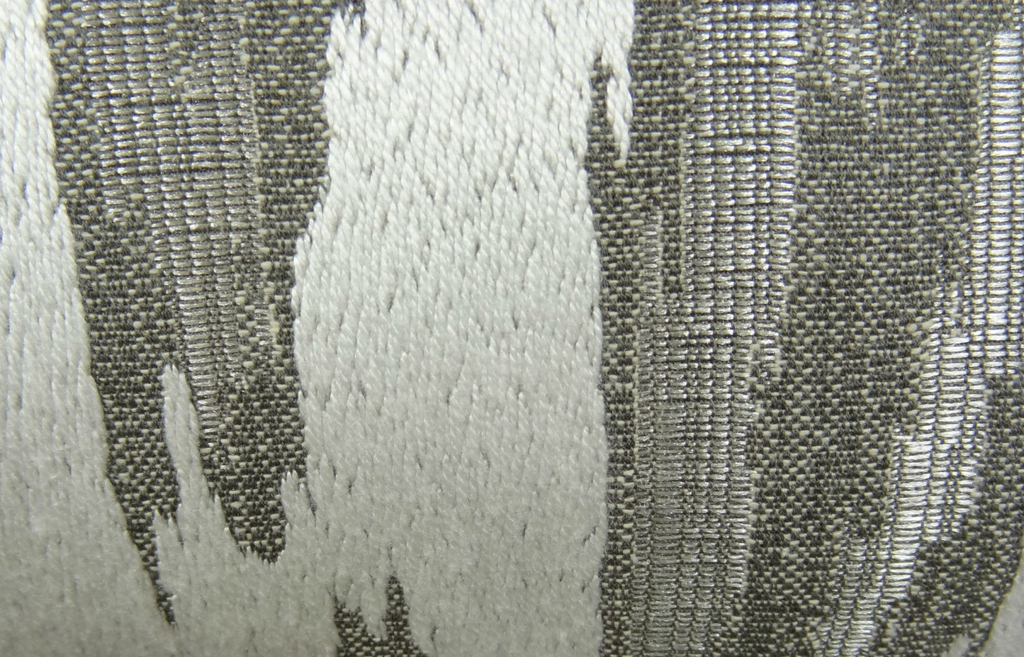 Plutus Agate River Gray Silver Ivory Handmade Luxury Pillow