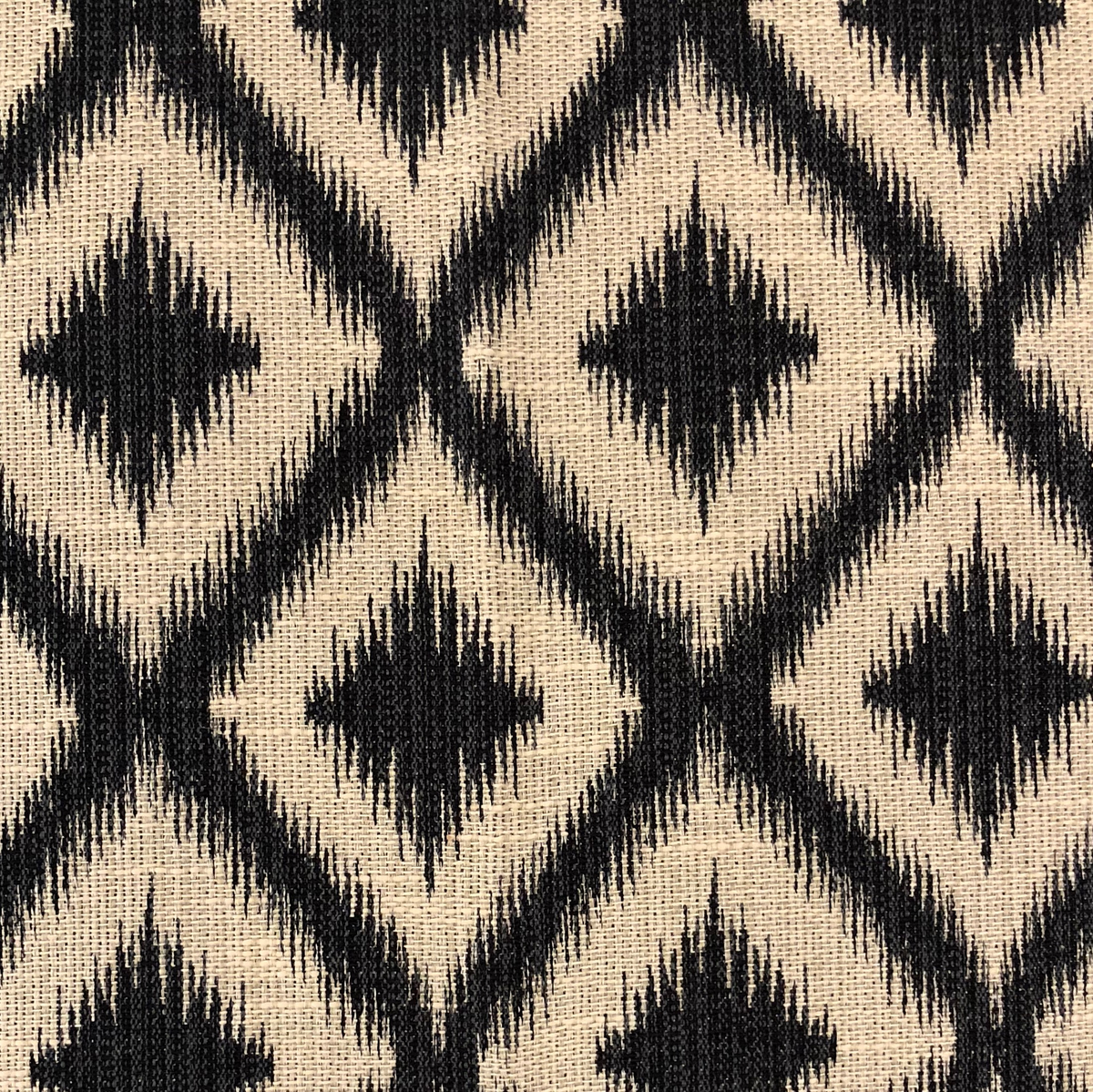 Plutus Diamond Embers Gray and Beige Luxury Throw Pillow