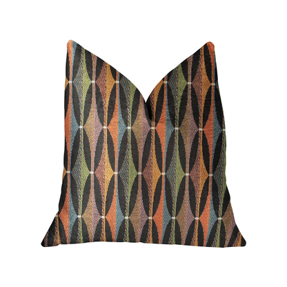 Plutus Jazzy Crystal Multicolor Luxury Throw Pillow