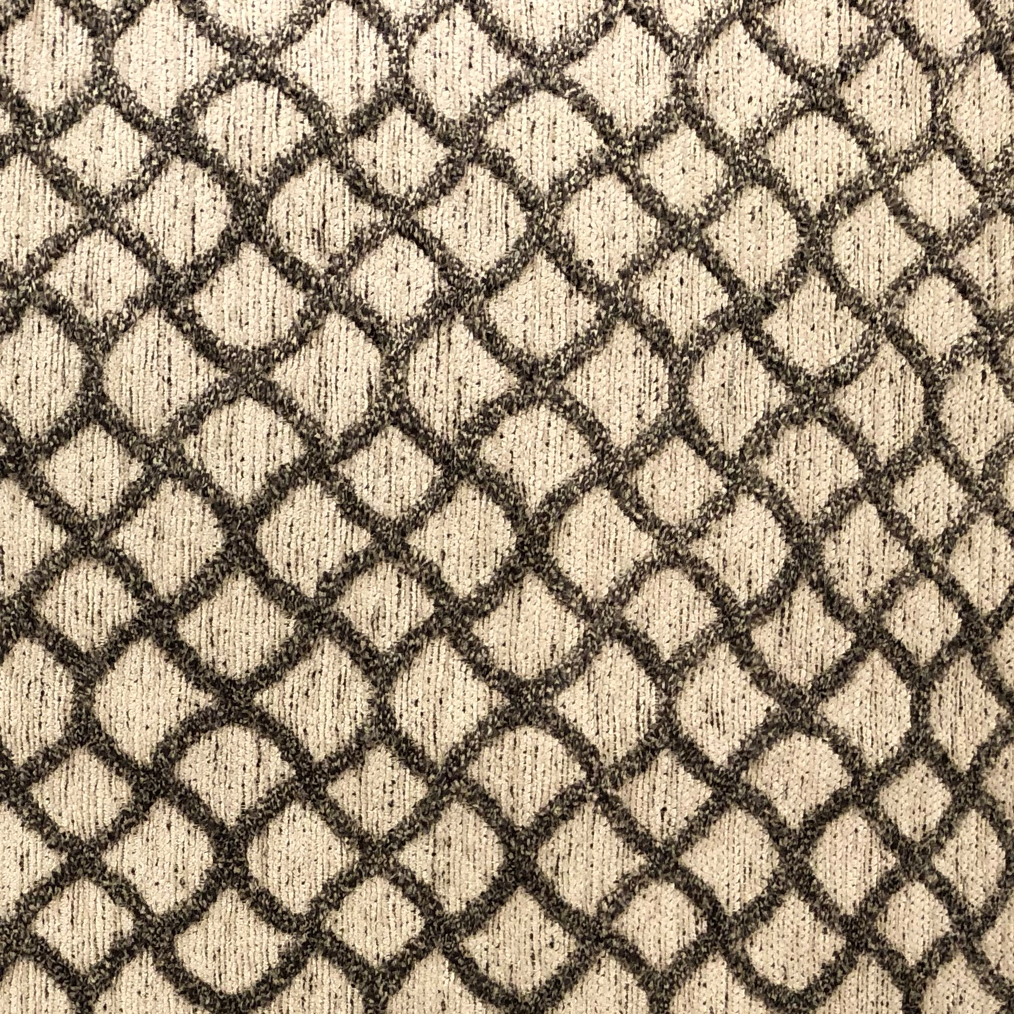 Plutus Galactic Ringlet Brown and Beige Luxury Throw Pillow