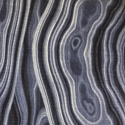 Plutus Swiss Marble Blue Luxury Throw Pillow