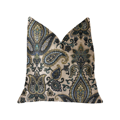 Plutus Tulip Safari Multicolor Luxury Throw Pillow