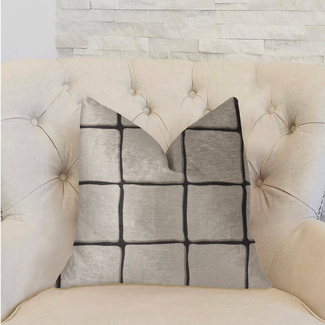 Plutus Tigerlily Multicolor Luxury Throw Pillow