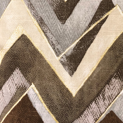 Plutus Badger Cove Brown Luxury Throw Pillow