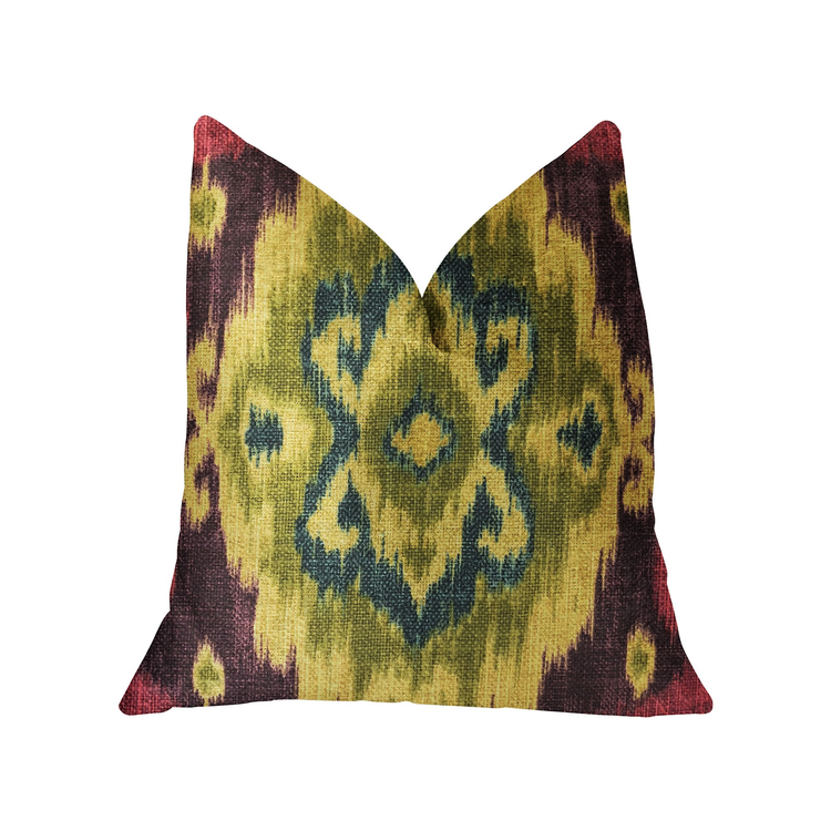 Plutus Destiny Multicolor Luxury Throw Pillow
