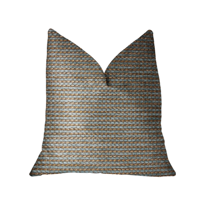 Plutus Jesper Jade Green and Beige Luxury Throw Pillow