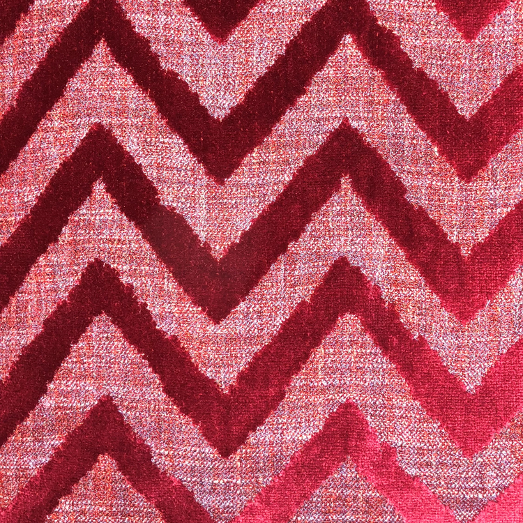 Plutus Valentina Red Luxury Throw Pillow