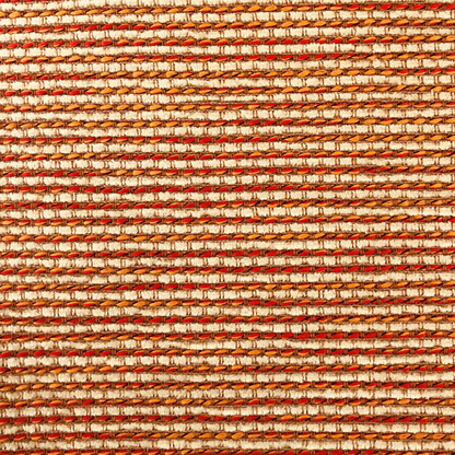 Plutus French Brick Orange and Beige Luxury Throw Pillow