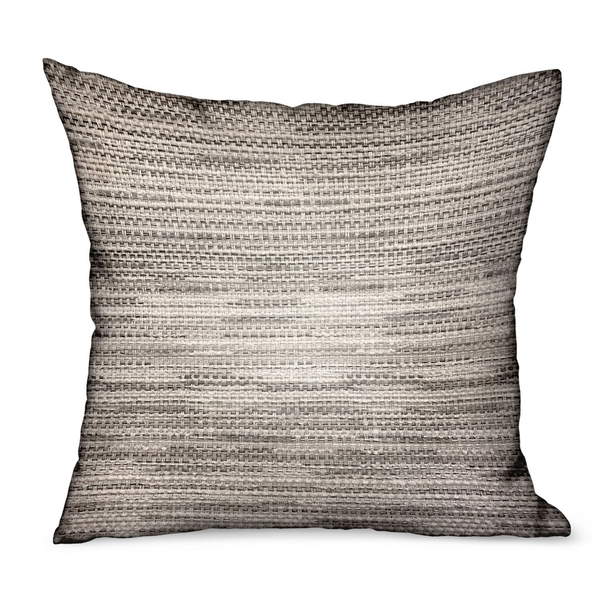 Plutus Silver Lake Weave Luxury Outdoor/Indoor Throw Pillow