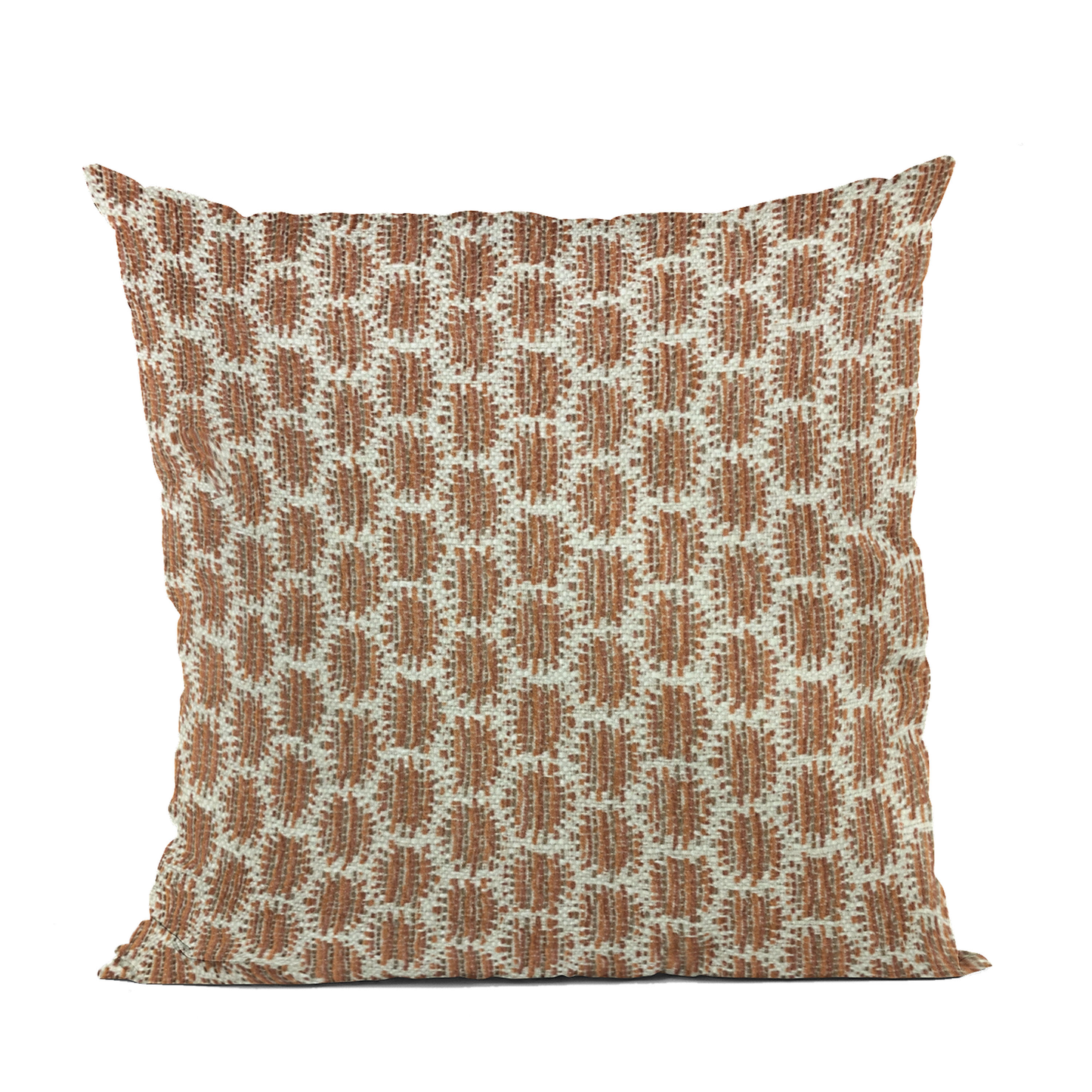 Plutus Brown Eyelashes Dot Luxury Throw Pillow